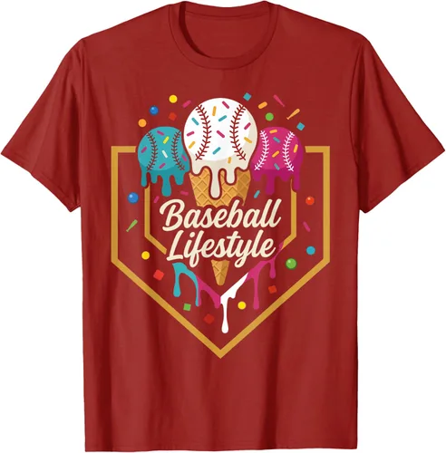 Vista 47 de Baseball Life Style Camiseta