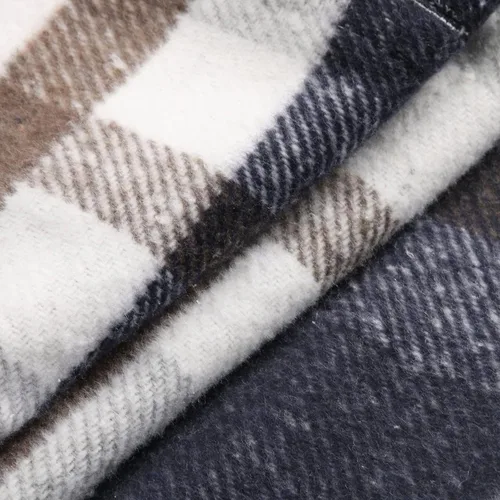 Vista 8 de Vifucz Chaquetas con botones para mujer, camisetas de manga larga con estampado a cuadros, abrigos de vacaciones de moda