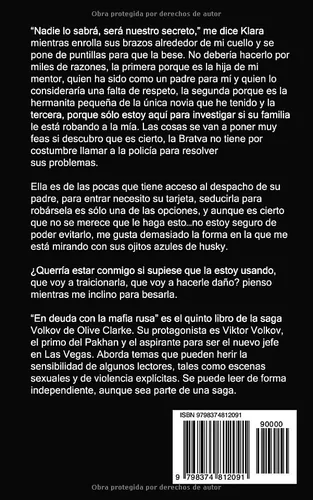 Vista 2 de En deuda con la mafia rusa Saga Volkov V (Spanish Edition)
