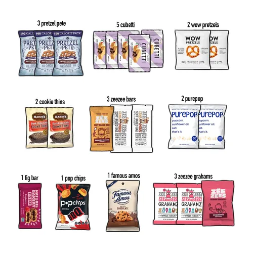Vista 2 de CRAVEBOX Caja de aperitivos gourmet de especialidades de regalo, paquete de cuidado del día del padre, estudiantes universitarios, adultos, galletas