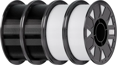 Vista 30 de Creality Ender - Filamento PETG para impresora 3D de 1.75mm 1KG (2.2 libras), alta precisión, alta resistencia, inodoro, mejor flujo, resistente a