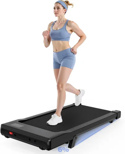 Vista 11 de 6% Incline 300 lbs Caminadora Debajo del Escritorio