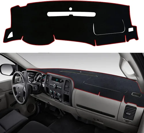 Vista 20 de Funda para tablero personalizada Compatible con Dodge Ram 1500 2019-2023 Antideslizante Decoración interior Protector de rayos UV y resplandor