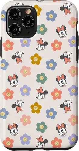Vista 28 de Funda para iPhone 11 de Disney Minnie Mouse Springtime Flowers and Happy Smiles
