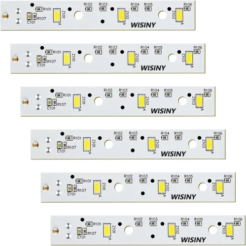 Vista 10 de WISINY WR55X26671 Bombilla LED para refrigeradores GE Foco LED para refrigerador LED y reemplazo de luz LED para refrigerador GE Reemplaza