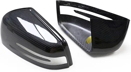 Vista 4 de KLUfo Tapa de espejo para automóvil, compatible con Mercedes Benz G/ML-Class W463 W166 X166 GLE GLS G500 G63 ML350 GL350 (color: A reemplazo)
