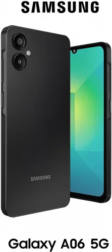 Vista 7 de Samsung Galaxy A06 5G 128GB, 2025 IP54 resistente a salpicaduras, pantalla de 6.7 pulgadas 90Hz, Android 15, modelo internacional desbloqueado