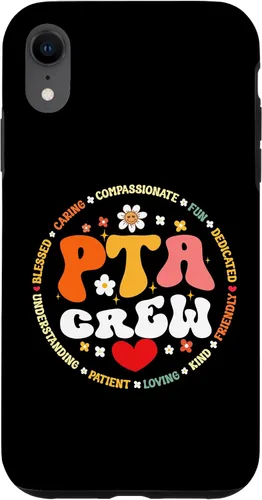 Vista 8 de iPhone 15 Parents Teacher Association Team Supporter PTA Crew Case