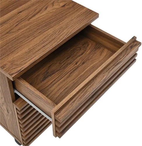 Vista 7 de Modway EEI-5704-WAL Archivador de madera, nogal