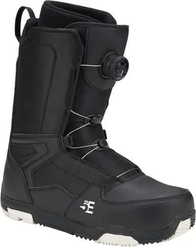 Vista 10 de 5th Element ST - Botas de snowboard con cordones y dial para hombre - Negro, compatibles con fijaciones de snowboard con correas - Forros