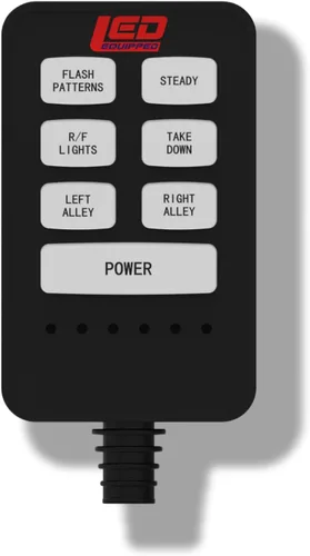 Vista 5 de Barra de luz LED de emergencia Falcon Flight de Assurant Solutions, 3 watts, 27" (68.58 cm), Ambar