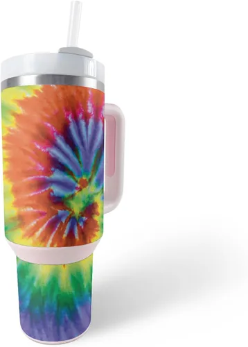 Vista 26 de MightySkins Skin - Vaso de vinilo compatible con Stanley The Quencher H2.0 FlowState de 40 onzas, Swirly, protectora, duradera y única, fácil