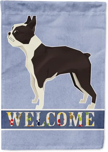 Vista 93 de Caroline's Treasures CK3704GF Bandera de jardín de bienvenida de Akita Shepherd Black and Tan - Bandera decorativa para patio exterior, patio