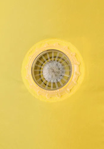 Vista 5 de Disfraz Inflable de Laa-Laa Teletubbies para Adultos Multicolor