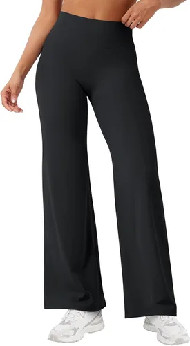 Vista 29 de YEOREO Ease - Leggings rectos para mujer, pantalones de yoga para gimnasio Amarillo (Butter Yellow)