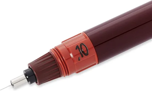 Vista 2 de Rotring Isograph Plumas para dibujo técnico. Juego de 3 unidades, Marrón