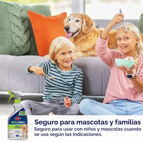 Vista 6 de Bissell Pet Pro Eliminador de manchas y olores con acción enzimática, paquete de 2, 77X7F