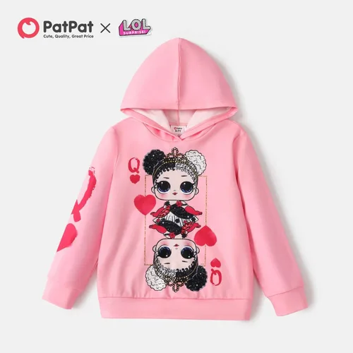 Vista 2 de L.O.L. Surprise! Sudadera con capucha de manga larga para niñas de 5 a 12 años