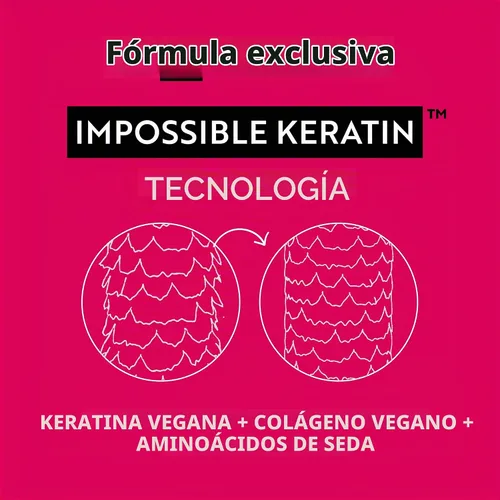 Vista 5 de LatinUs Beauty, RESCUE Impossible Keratin, Dúo para el Cuidado del Cabello: Shampoo + Acondicionador con Shatavari