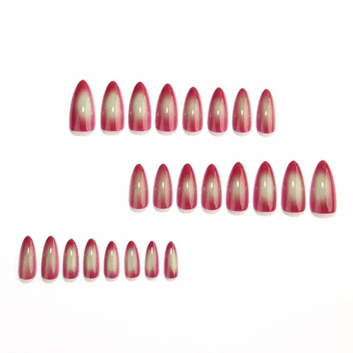 Vista 3 de Diseño degradado rojo rosa medio a presión, color sólido, 24 unidades 20814a Rosa Rosa