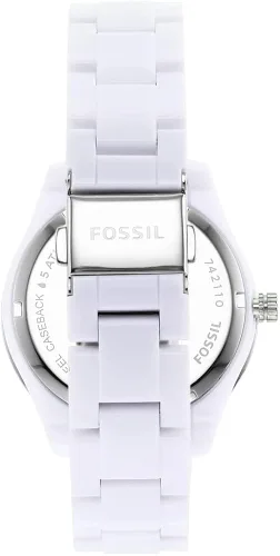 Vista 3 de Fossil Stella Quartz - Reloj cronógrafo de acero inoxidable para mujer
