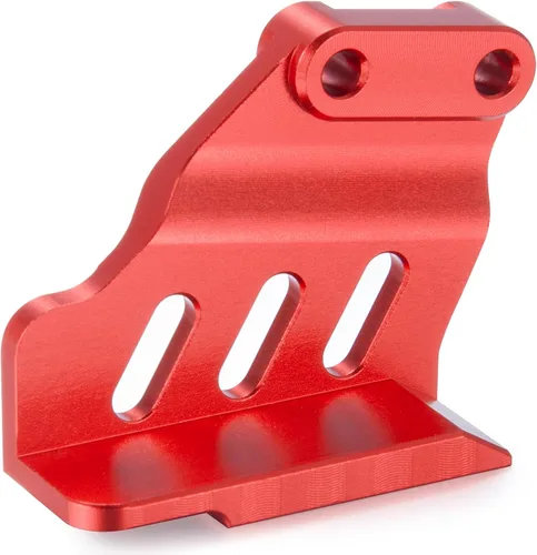 Vista 7 de Aluminio 7075 Placa de protección de cadena para LOSI 1/4 Promoto-MX motocicleta FXR (rojo)