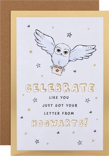 Vista 9 de Hallmark Tarjeta de cumpleaños para hija - Harry Potter ilustraciones y actividad