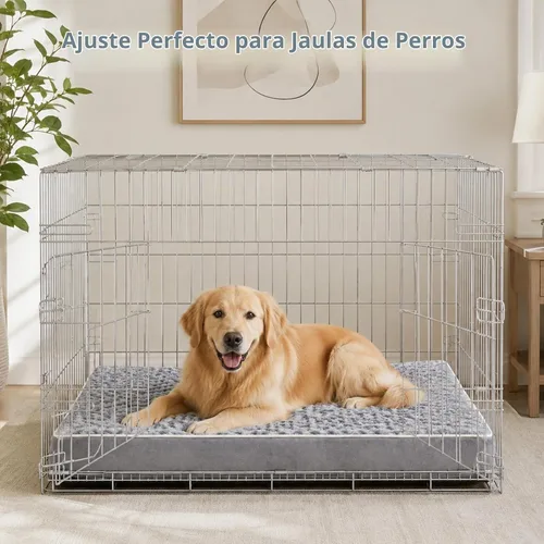 Vista 7 de WNPETHOME Camas ortopédicas lavables XL extra grandes para perros mayores Gris