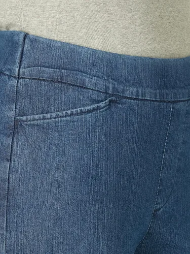 Vista 4 de Wrangler Authentics Pantalones de cintura elástica para mujer.