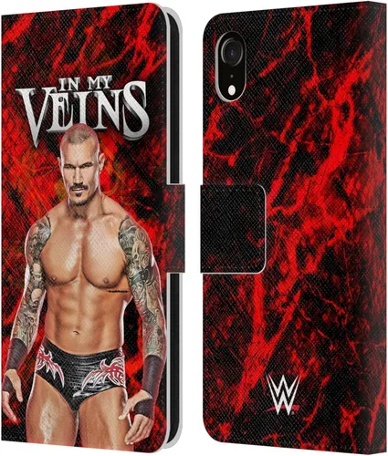 Vista 10 de Head Case Designs Officially Licensed WWE in My Veins Randy Orton Leather Wallet Case Compatible with Apple iPhone 11