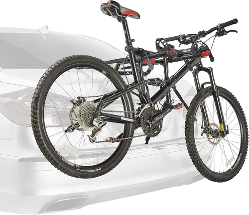Vista 4 de Allen Sports Premier Portaequipajes de Maletero para 2 Bicicletas, Modelo S102, Negro