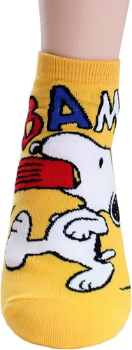 Vista 6 de EVEI The Peanuts Snoopy Cartoon Movie Series - Calcetines para mujer