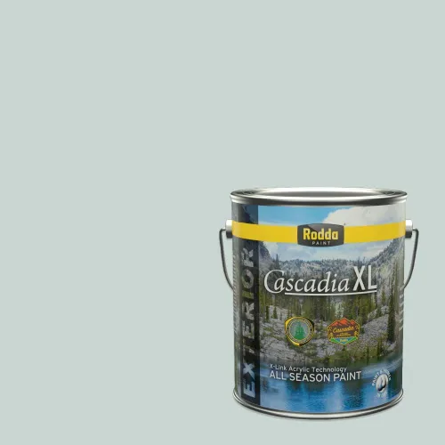 Vista 19 de Rodda Paint CASCADIA XL Pintura e imprimación satinada exterior en uno, cuarto de galón, Aquafir