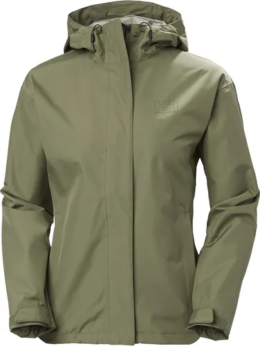 Vista 11 de Helly Hansen Chaqueta de Lluvia Seven J para Mujer Impermeable, Resistente al Viento y Transpirable con Capucha Rosa fuerte