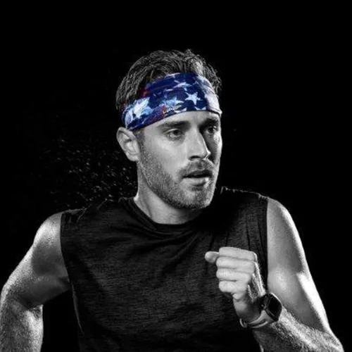 Vista 5 de Halo Headband Bandit - 4" Wide Pullover Sweatband for Both Women and Men