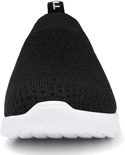 Vista 4 de LANCROP Zapatos de enfermera para mujer, zapatos deportivos para caminar, cómodos, ligeros, zapatos de entrenamiento