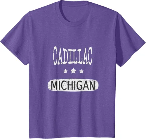 Vista 61 de Vintage Cadillac Michigan Camiseta