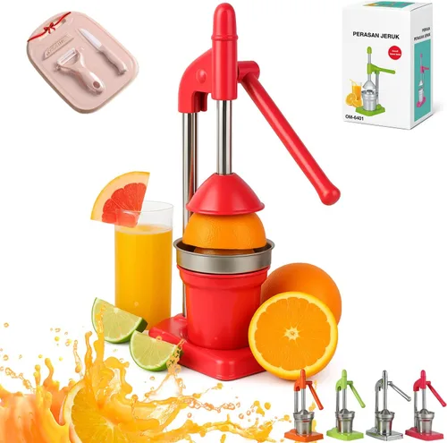 Vista 8 de Effective Cast Iron Juicer Hand Press, Heavy Duty Manual Juicer Hand Press Cast Iron, Stainless Steel Lemon Squeezer for Home and Kitchen