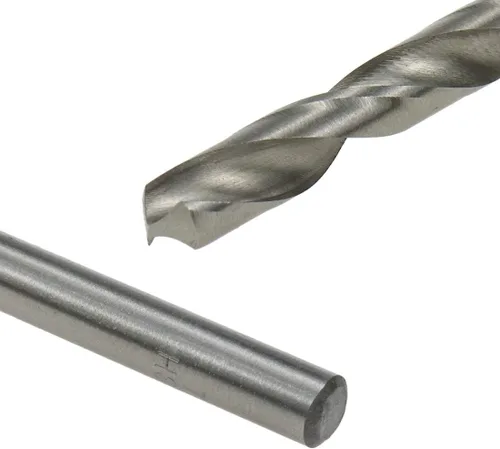 Vista 3 de Broca helicoidal de vástago recto para herramienta de perforación eléctrica 7mm/0.28" Diámetro de broca 7.874 in/8 Longitud - 2pcs