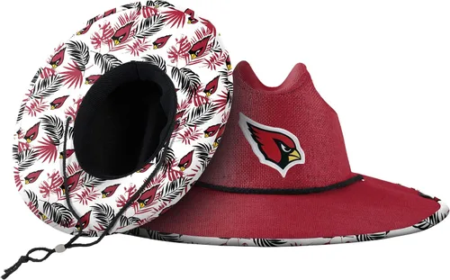 Vista 74 de FOCO - Sombrero de paja con logotipo de equipo universitario de NCAA y estampado floral para hombre