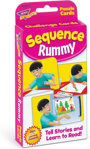 Vista 5 de Tarjetas de desafío de secuencia Rummy