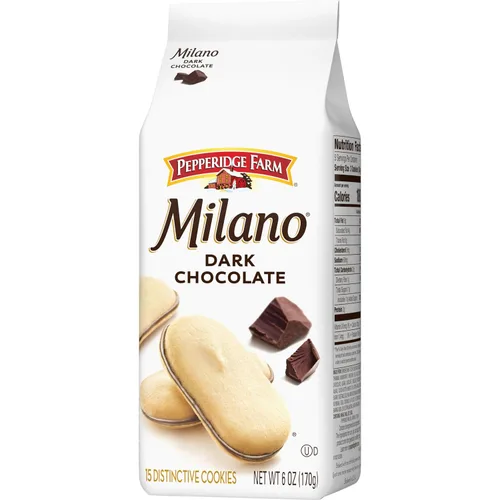 Vista 7 de Pepperidge Farm Milano - Galletas de chocolate oscuro, bolsa de 6 onzas (15 galletas)