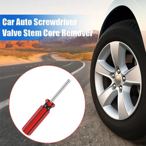 Vista 5 de Herramienta de extracción de vástago de válvula de neumático de automóvil, removedor de núcleo de válvula de un solo cabezal, accesorios