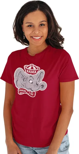 Vista 8 de NCAA - Camiseta vintage retro para mujer
