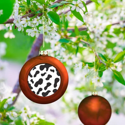Vista 106 de Boobs Funny Shatterproof Matte Christmas Balls for Tree Wreath Home Decor 1PCS