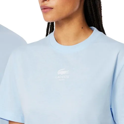 Vista 2 de Lacoste Camiseta de algodón de ajuste clásico para hombre