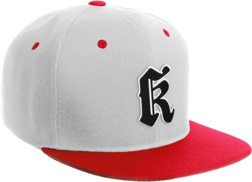 Vista 1486 de Daxton Gorra clásica con visera de billete plano con letras del alfabeto inglés antiguo de la A a la Z
