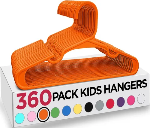Vista 67 de Utopia Home Paquete de 20 Perchas para Niños - Perchas de Plástico para Bebé de 11.5 Pulgadas para Armario - Perchas para Niños para Ropa y Percha