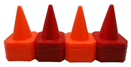 Vista 19 de BlueDot Trading Conos para entrenamiento de agilidad., 40 Naranja