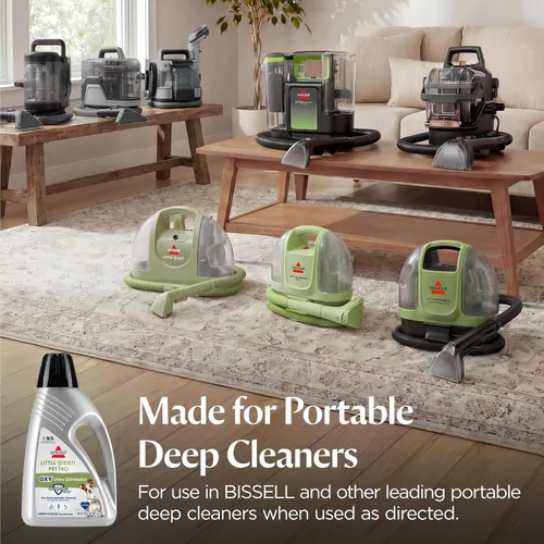 Vista 7 de BISSELL® Little Green™ PET-PRO-OXY Fórmula para limpiadores de alfombras portátiles, 60 onzas, 2034F
